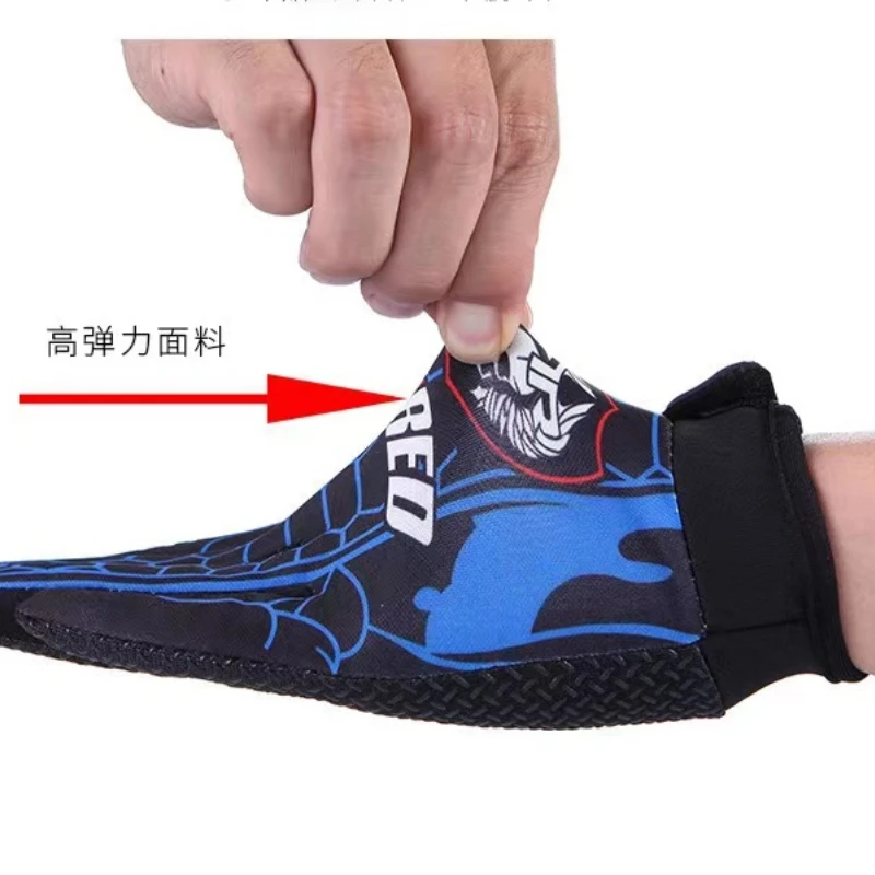 Winter Gloves Fishing High Elastic Full Palm Non-slip Cycling Camping Hiking Cycling Running Carp  Pescaria Accessories