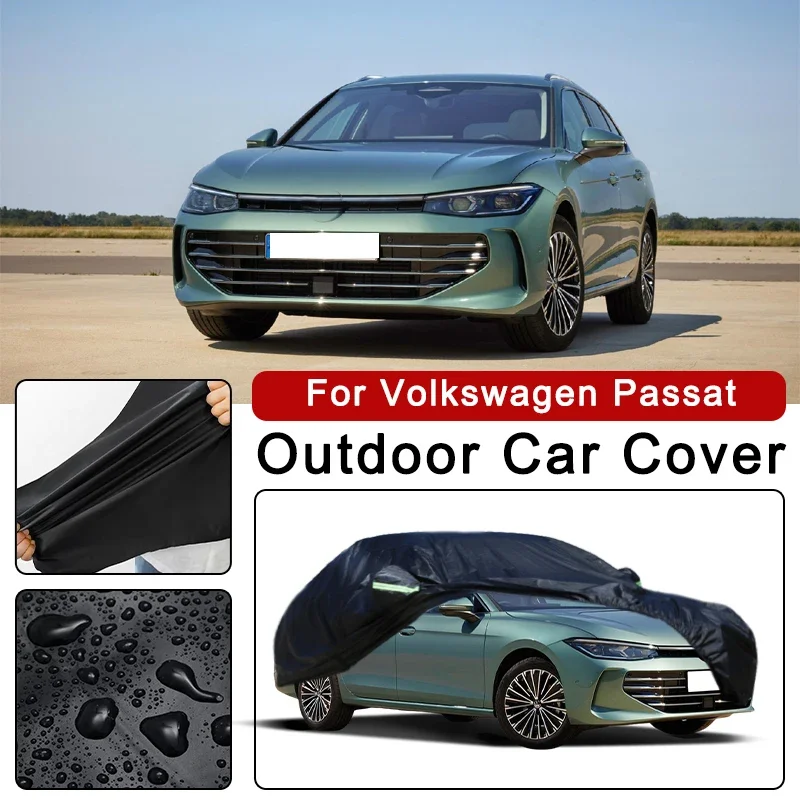 All-Season Car Cover for Volkswagen Passat - Outdoor Full Protection, Waterproof Dustproof  Sunproof  Auto Exterior Accessories