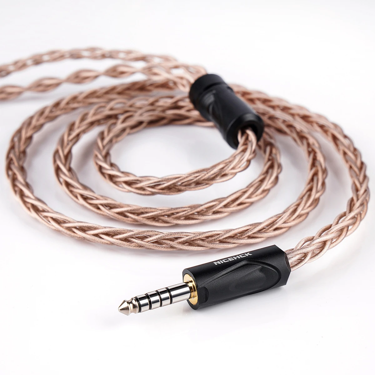 NICEHCK EpicLoong Audiophile Upgrade Wire 21AWG 6N Pure Silver Earbud Cable 2Pin 4.4mm Plug for VOLUME S Mystic 8 BL-03II IEM