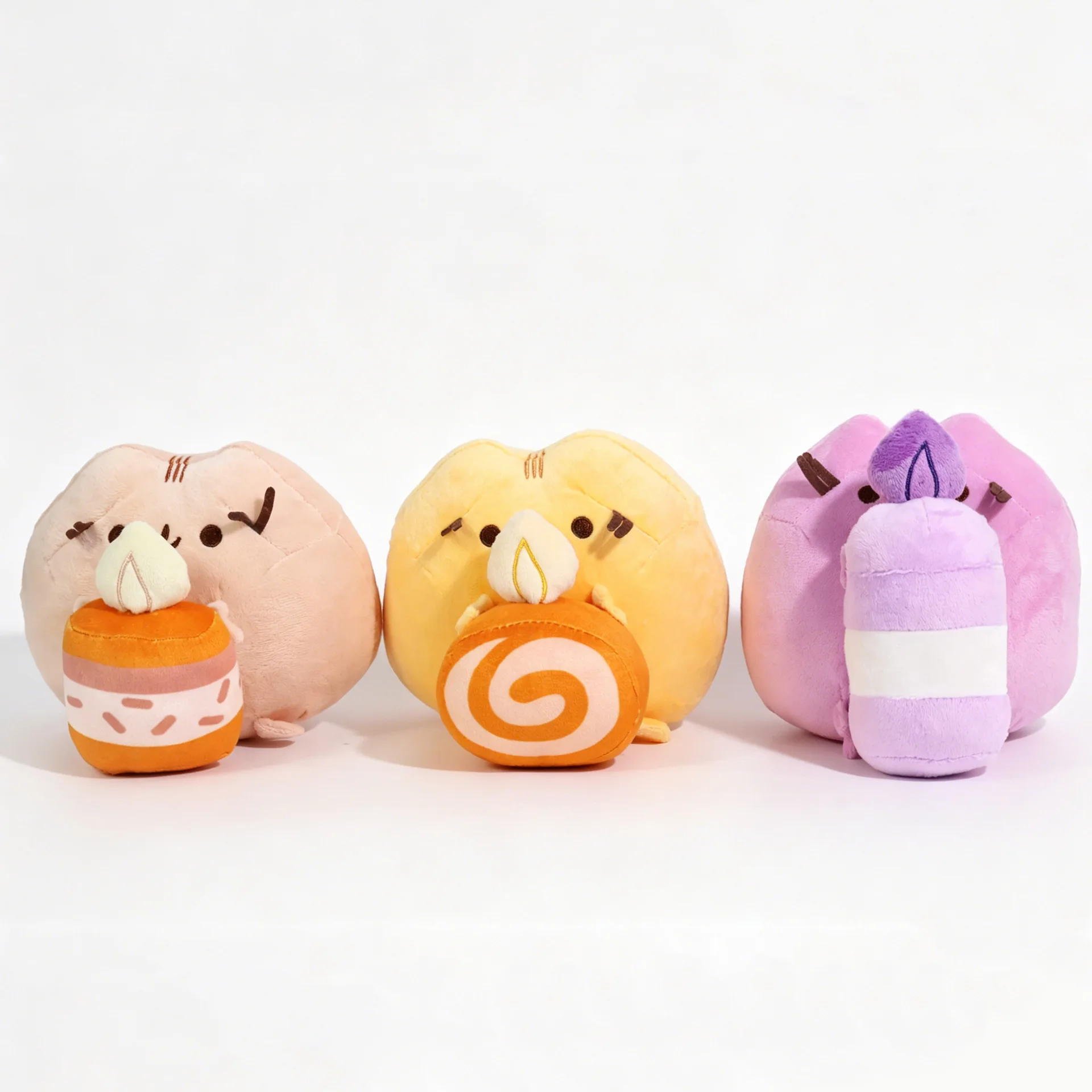Pusheen Kawaii Plüschtier Donut Einhorn Raumdekoration Anime Kartoffelchip Eiscreme Pizza Kuchen Katze Stofftier Puppen Geschenk – Detail 1