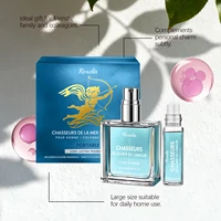 Roxelis Men's Eau De Fragrance Gift Set - Fresh Elegant Long-Lasting Daily Commute Roller Bottle Convenience 1set 3
