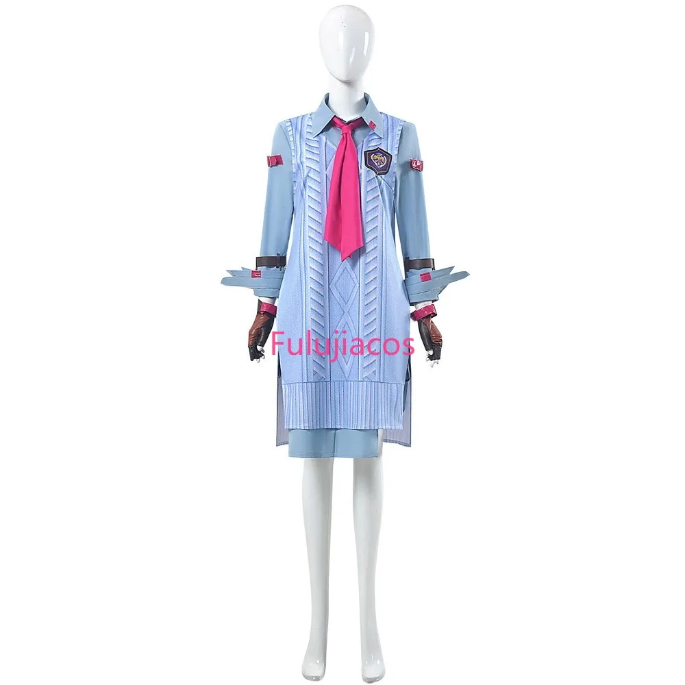 

Asuka Kazama Cosplay Game Costume Women Long Uniform Tie Shorts Outfit