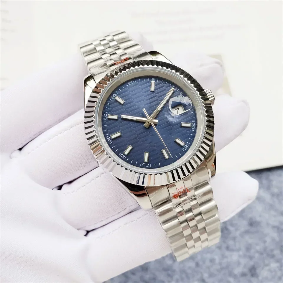 High-Quality Luxury 904L Stainless Steel Automatic Mechanical Watches For Men And Women 41mm And 36mm Fashion Watches