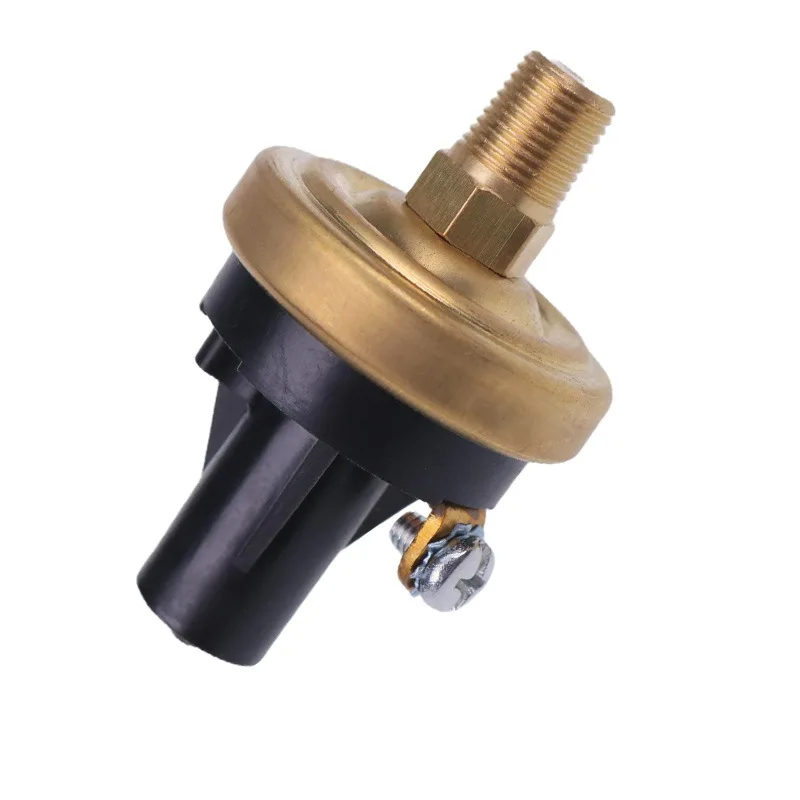 Sensor de presión de aceite del motor, accesorio de coche diésel con ángulo de contacto de un solo pie, 15PSI, normalmente cerrado, 0,01 trillones, M14 x 1,5