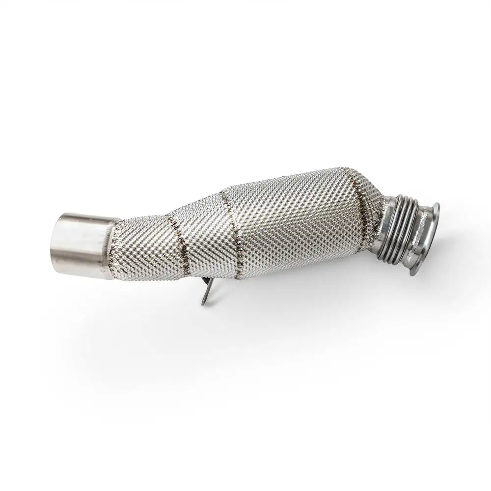 

Suitable for BMW 740i 740Li (F01/F02) N55 3.0T 2009-2015 with insulated downpipe free flow exhaust head pipe performance exhaust