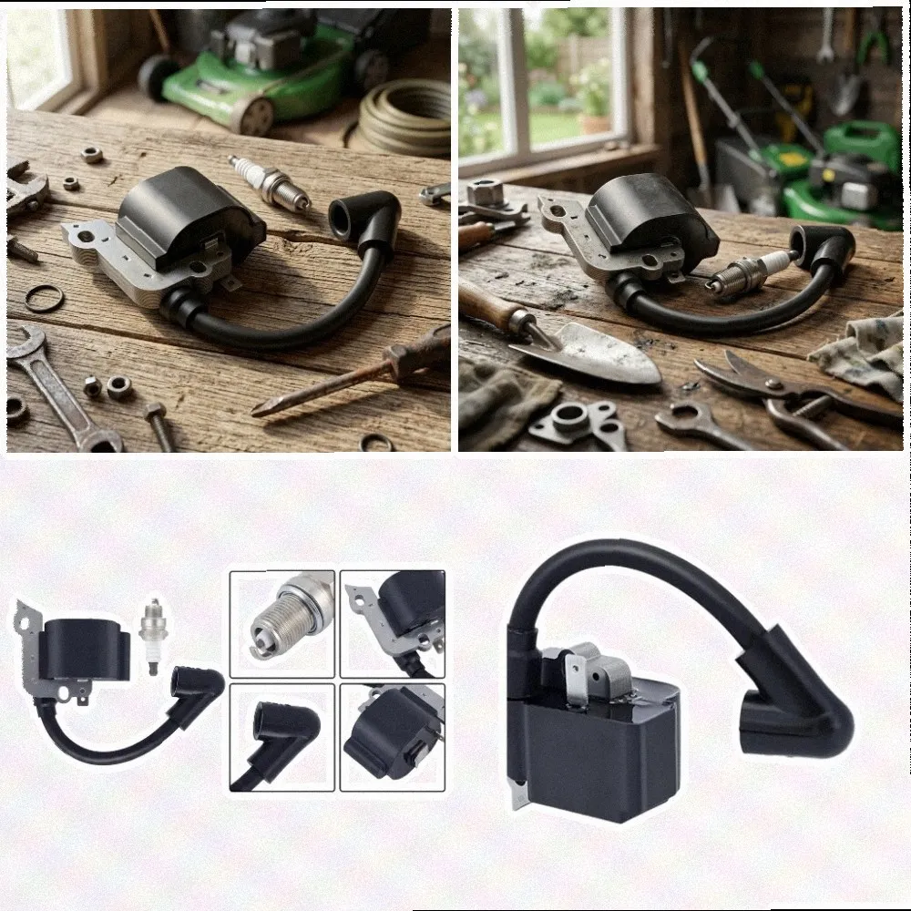 FC55 Spark Assembly Trimmer Ignition Module For Landscaping Needs Optimized Combustion Design Metal Construction Material