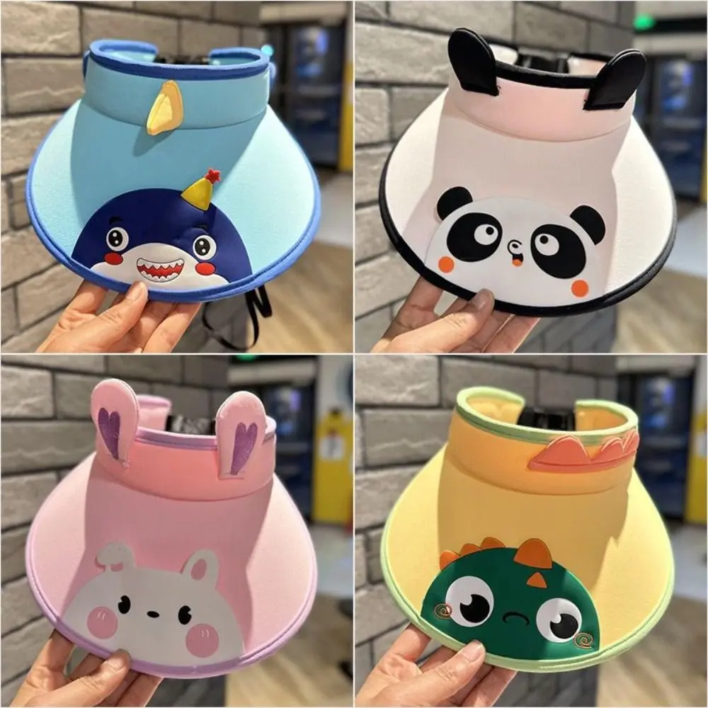 

Спортивная кепка с широкими полями, складная, с защитой от УФ-лучей, солнцезащитный козырек с большим козырьком, пляжная шляпа с мультяшным дизайном, женская повседневная