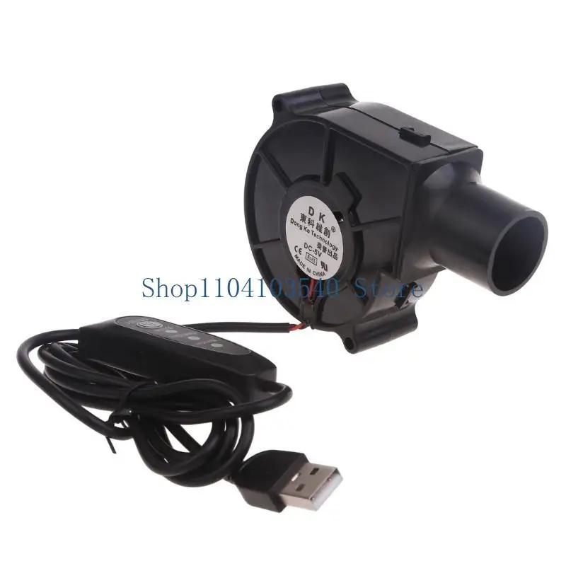 02DC Durable and Efficient USB Blower Fan for Outdoor Cooking Cooling Fan