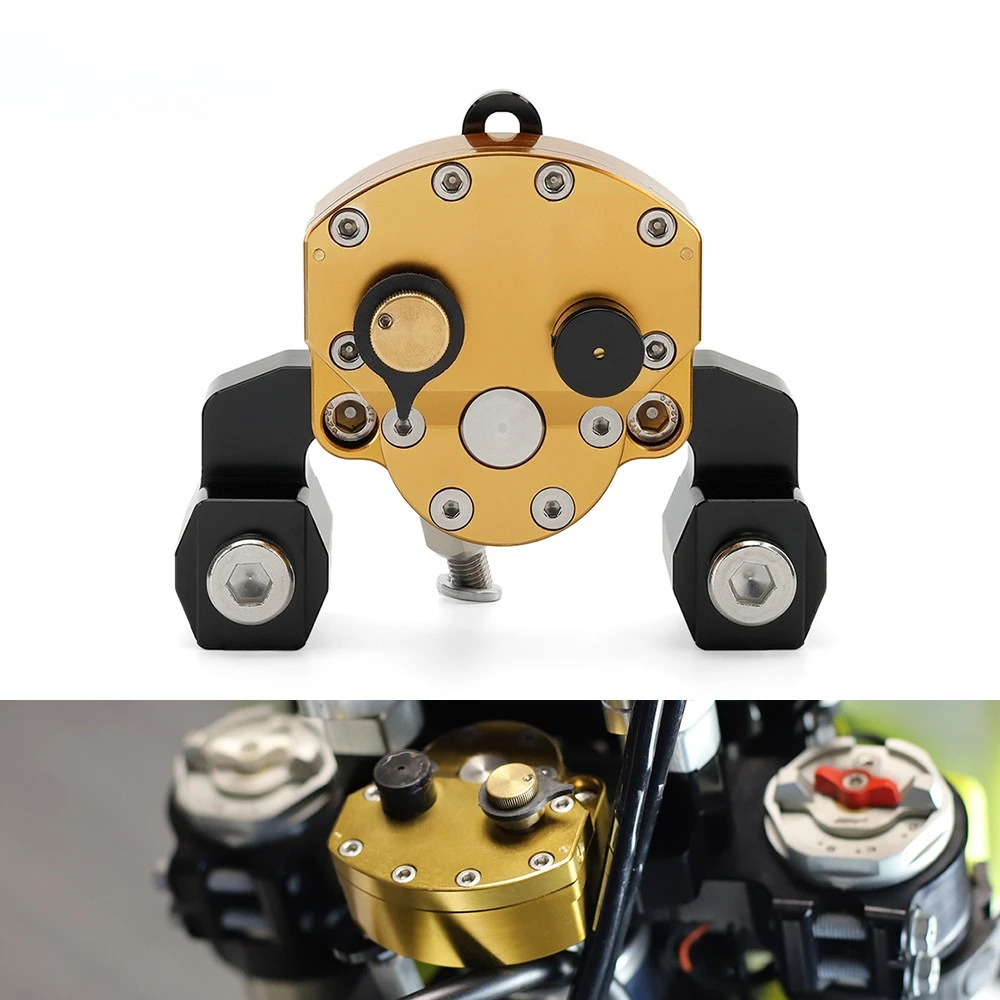 2026 Latest ModelFor KTM790ADV Motorcycle Modification Directional Damper Anti-shake Head Fixed Code Steering Buffer Accessories