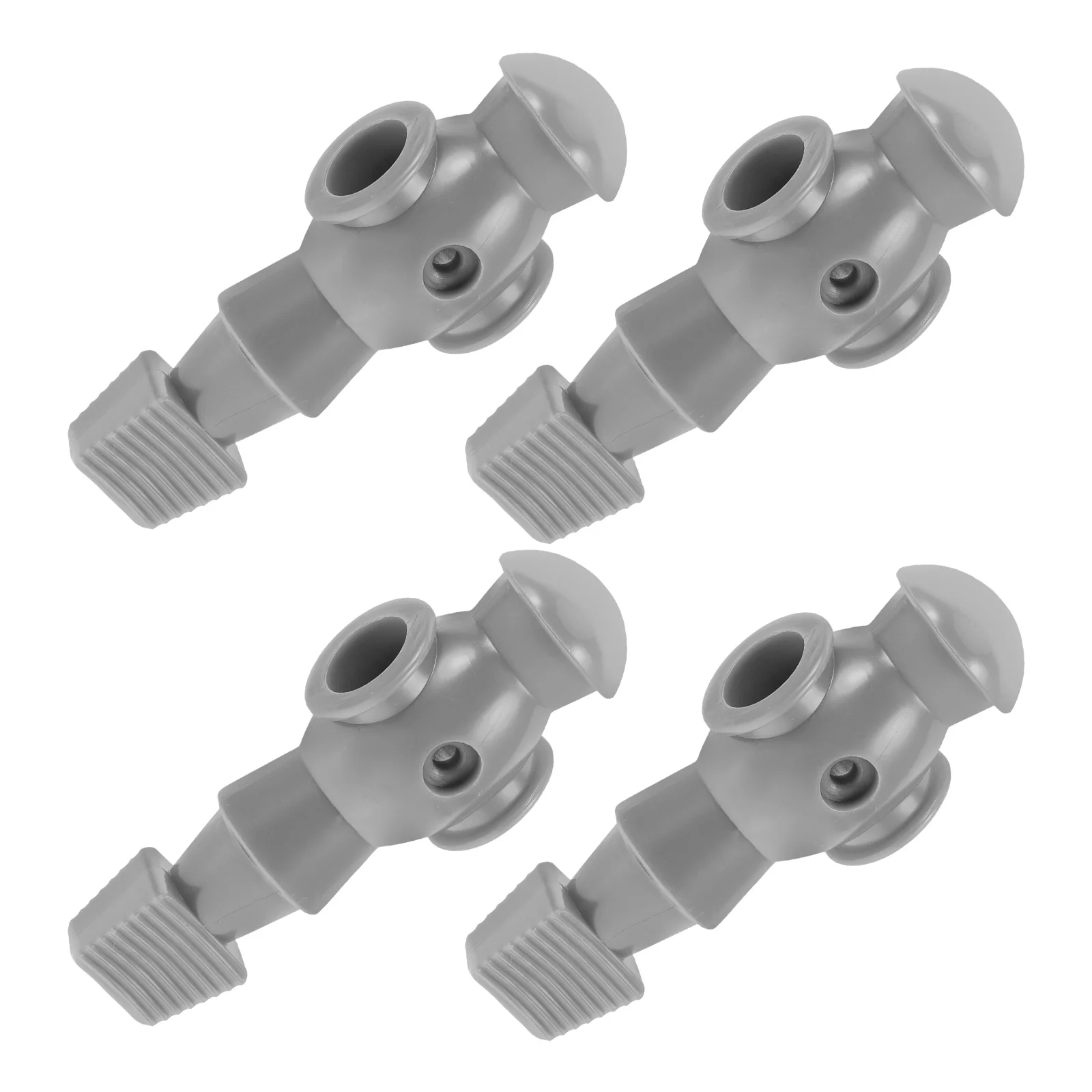 

4pcs Table Football Players Replacement Foosball Figures Resin Soccer Player Impact-Resistant Desk Accessories Reusable