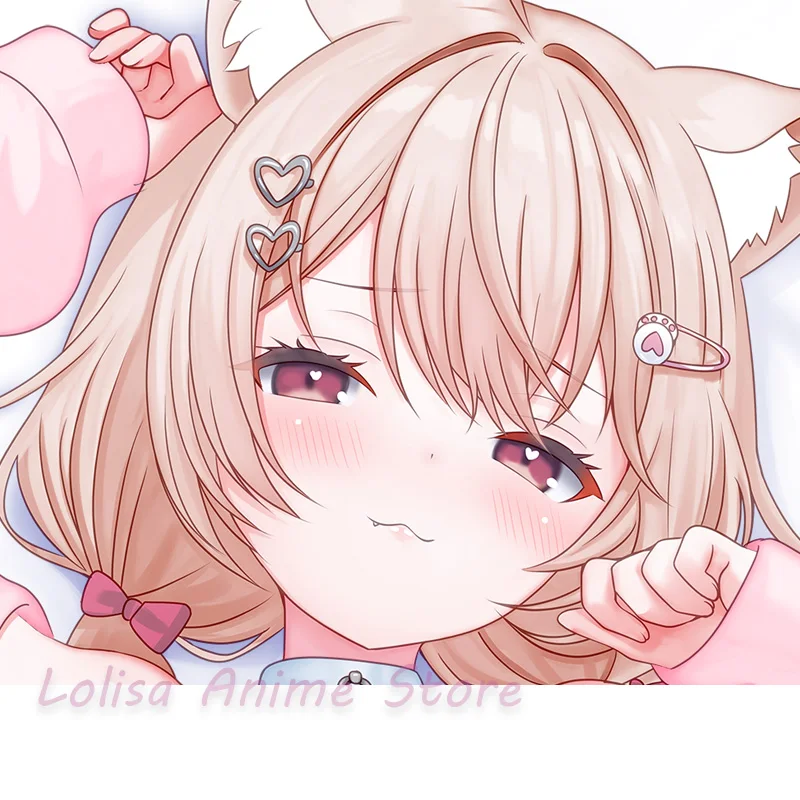 Dakimakura Akemi Kurai Vtuber Anime Body Pillow Cover Double-sided Print Pillowcase Life-size Birthday Gifts