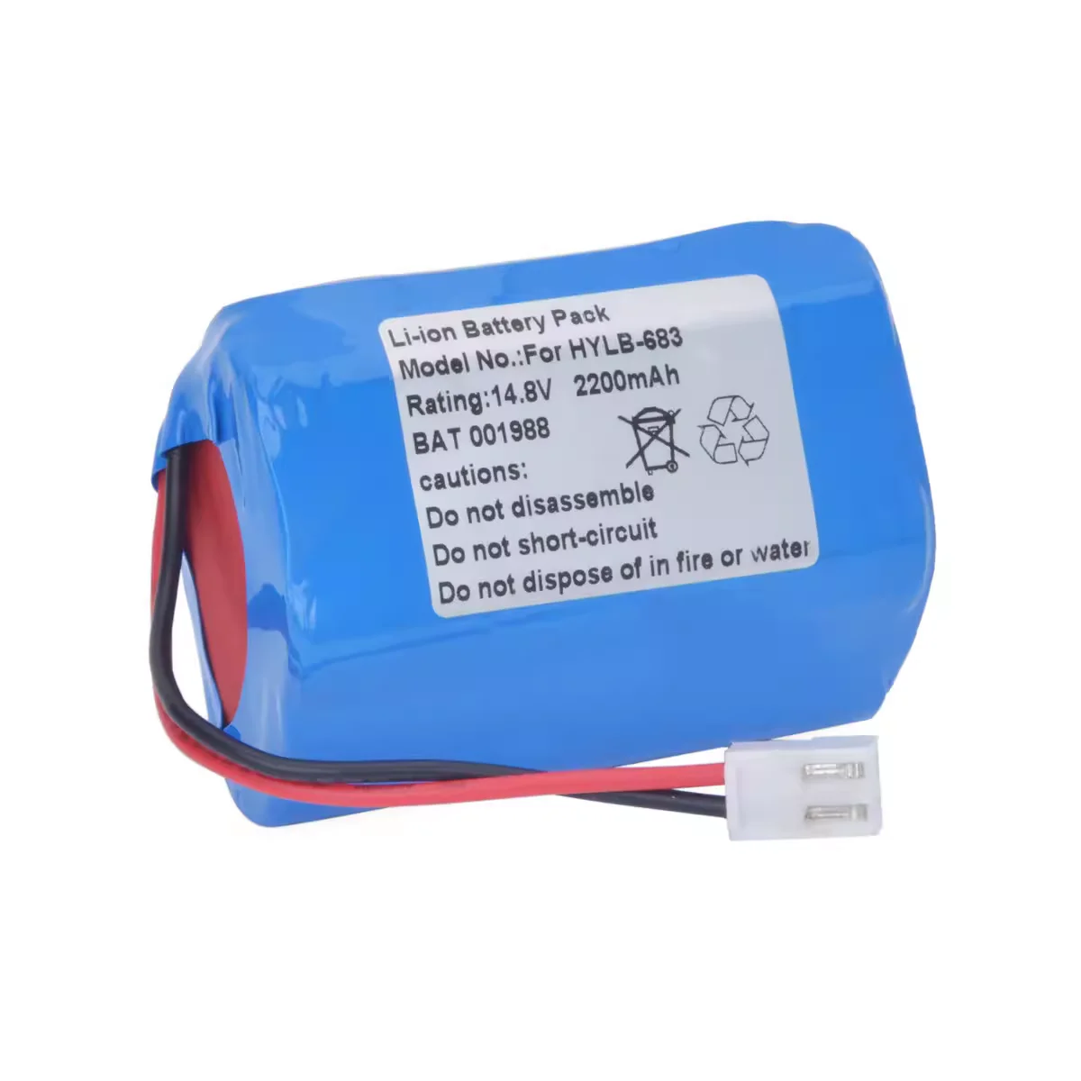 

ECG Battery For Biocare ECG-1200, ECG-1210, ECG-1201, FM-801,HYLB-683, HYLB-293