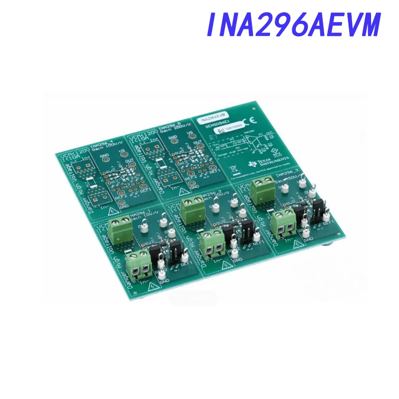 

INA296AEVM Amplifier IC Development Tools INA296x evaluation module for -5-V to 110-V 1.1-MHz current sense amplifier with 5-V/u