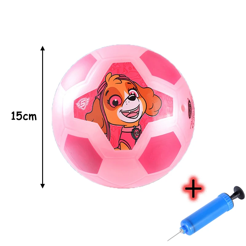 PAW Patrol Football Cartoon Anime Kids Rubber Sport Ball Outdoor Training Toy Children's Birthday Gifts Fun Play view 3