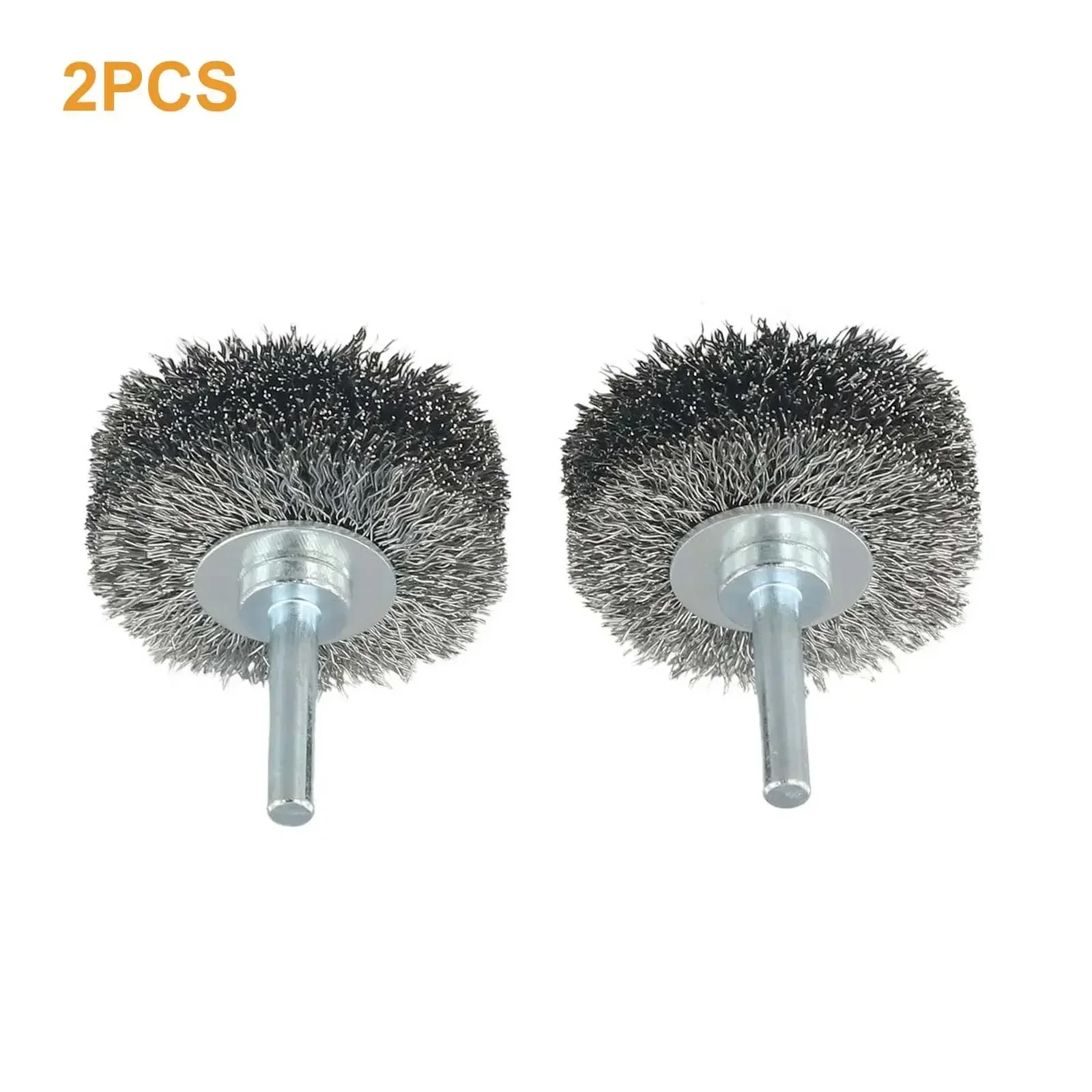 Improved Wire Brushing Efficiency With 2 Stainless Steel Wire Wheel Brush For Die Grinder Drill Rotary Tool 14 Shank