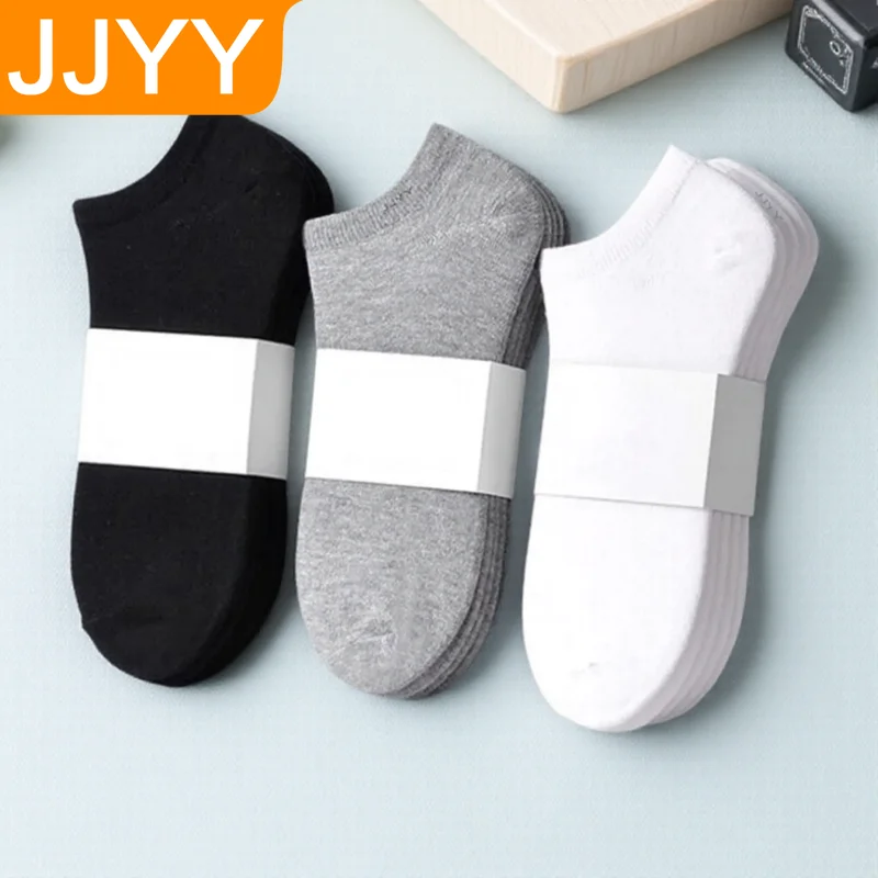 

1/5 пар дышащих невидимых носков с низким вырезом, мягкие хлопковые носки до щиколотки для мужчин и женщин, лето-весна