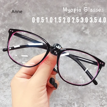 Übliche Cat Eye Myopie Brillen Hyperopie Frauen Gafas Anti Blau Licht Optische Brillen Rahmen