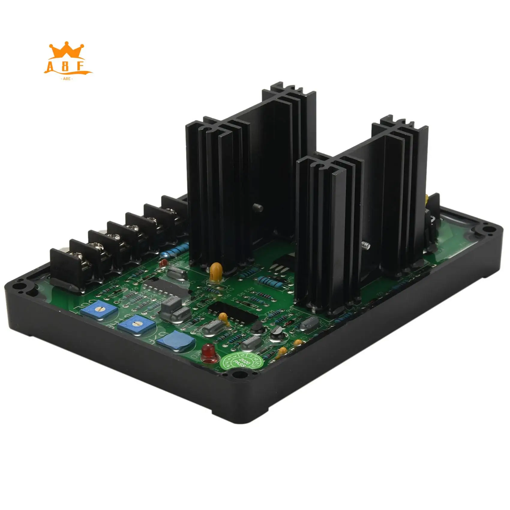 

A08E-Gavr-20A Av Universal Brushless Automatic Voltage Regulator Module Avr Generator 220/400Vac Frequency Protection Emi Suppre