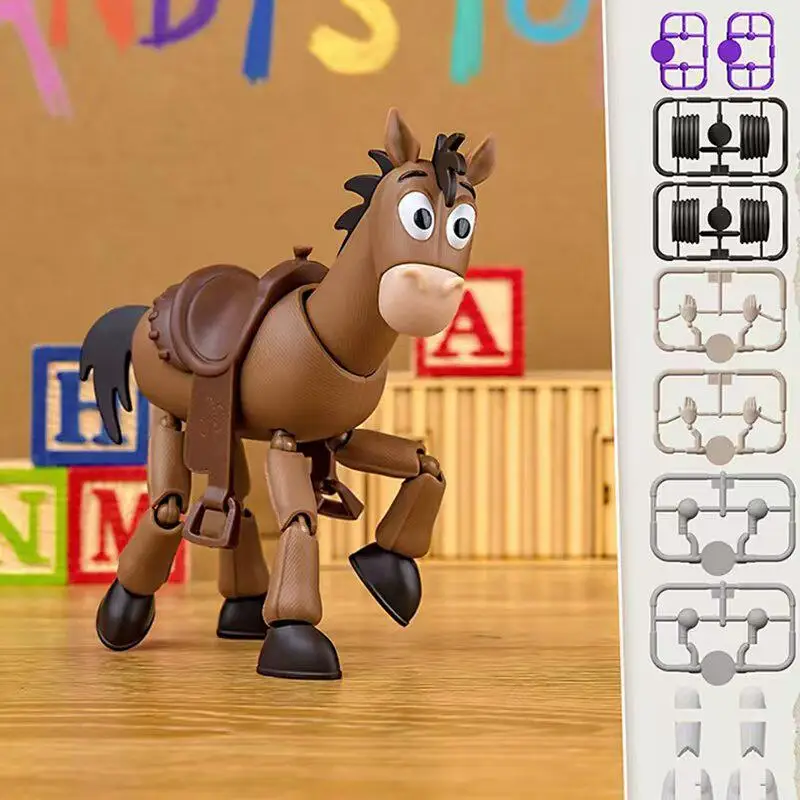 Genuine Blokees Toy Story Building Block Figures Elite Edition Series 1 Articulated Woody Buzz Lightyear Rex Collectible Model view 5