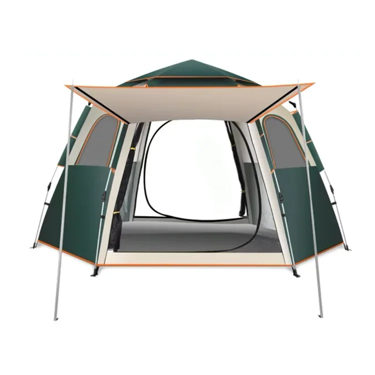 

Automatic tent outdoor portable folding sunscreen ventilation