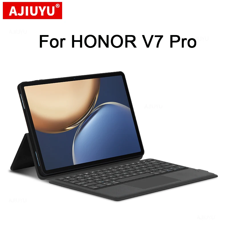 AJIUYU Keyboard Case For HUAWEI HONOR V7 Pro 11 inch BRT-W09 Bluetooth Keyboard With TouchPad Protective Cover Tablet case