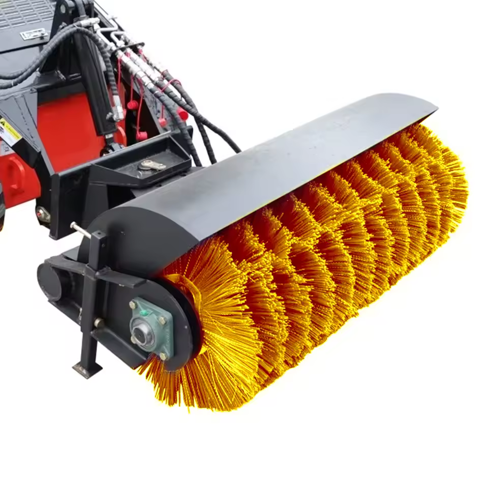 41in Mini Skid Steer Hydraulic Broom Sweeper Attachment