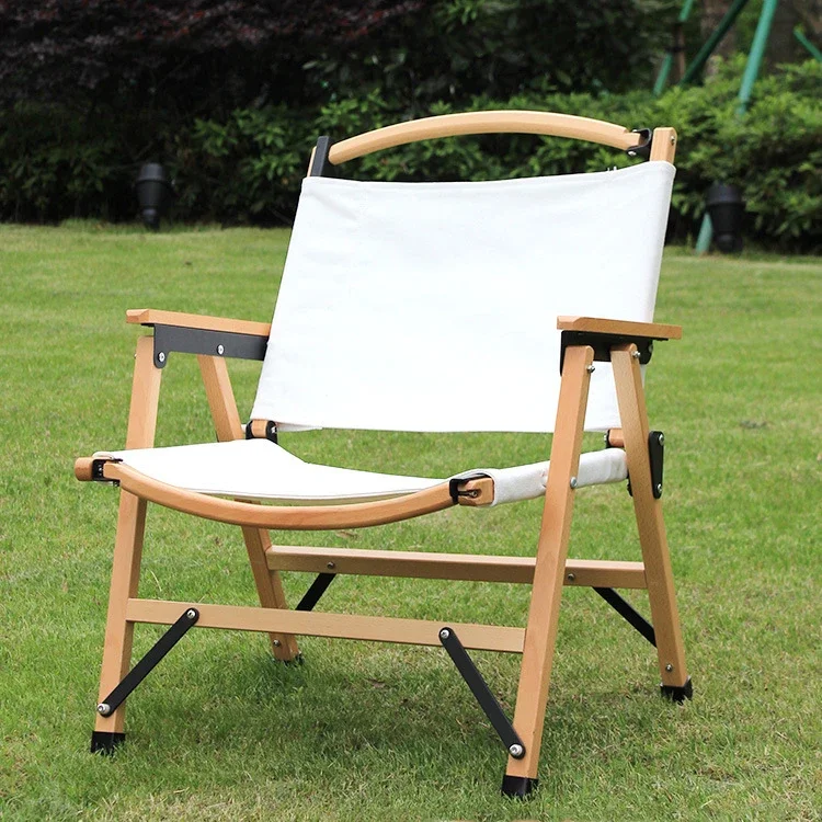 Wooden Folding Heavy Duty Portable Outdoor Foldable Camping Chair