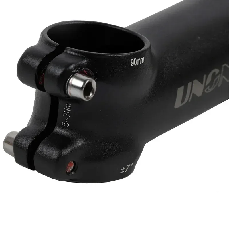 UNO 7/17 Degrees Negative Bicycle Stem Ultralight Mountain Road Bike Handlebar Power 31.8mm 60-130mm Aluminum Alloy MTB Table