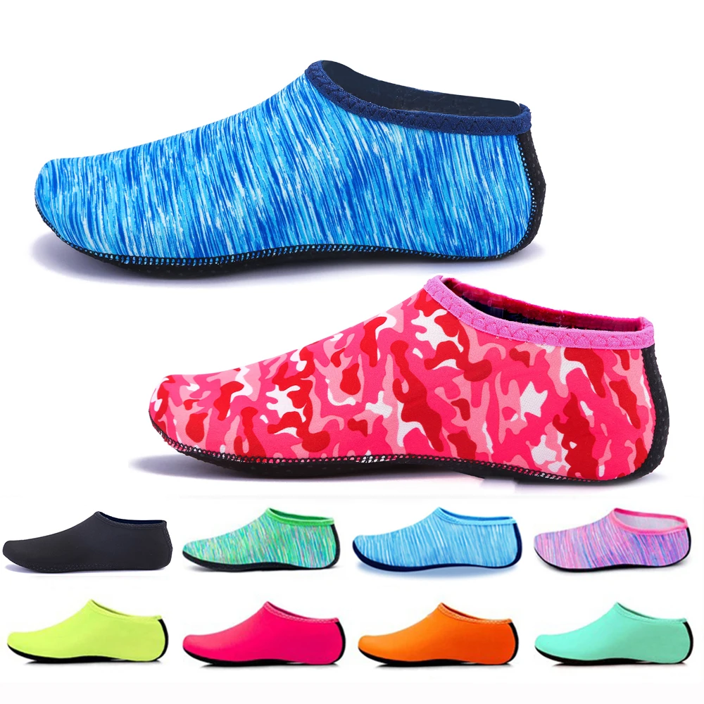 Swimming Sneaker Shoes Men Women Nonslip Back Wetsuit Socks Quick Dry Beach Sandals Aqua Shoes Water Socks Yoga Indoor Exercise