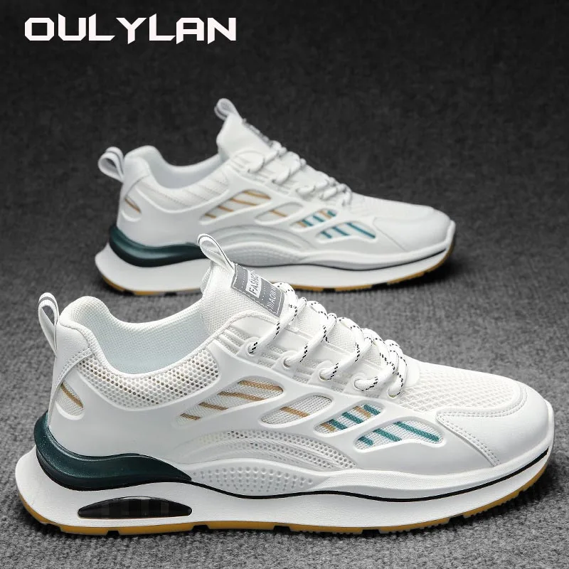 NEW Fashion Men\'s Sneakers Lightweight Wear-resistant Anti Slip Running Shoes Casual White Footwear Men Summer Sports Shoes