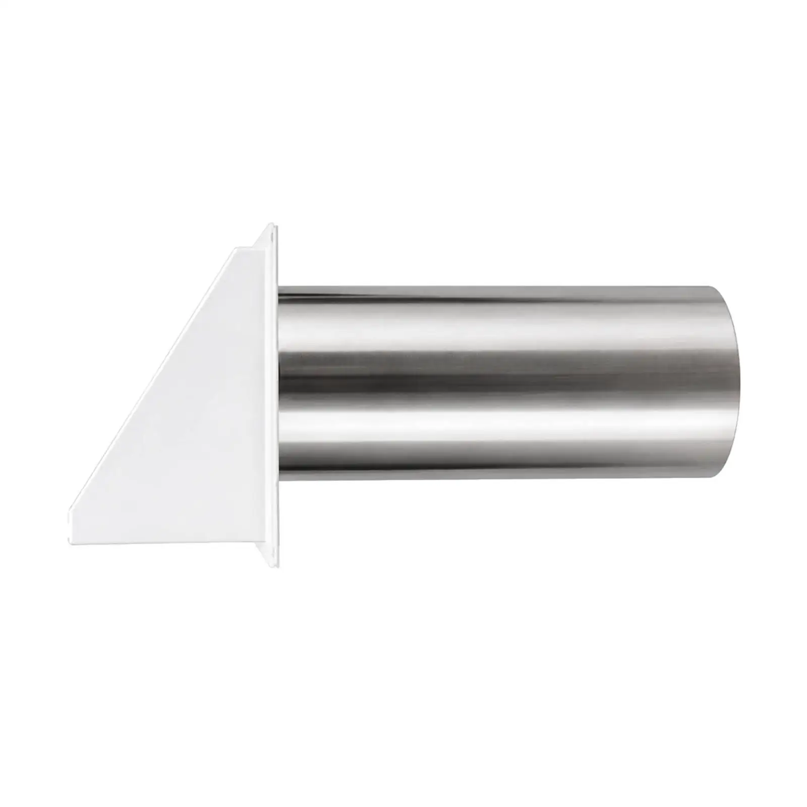 Dryer Vent Cover Weather-Resistant Conical Wall Vent with Pressure Backflow