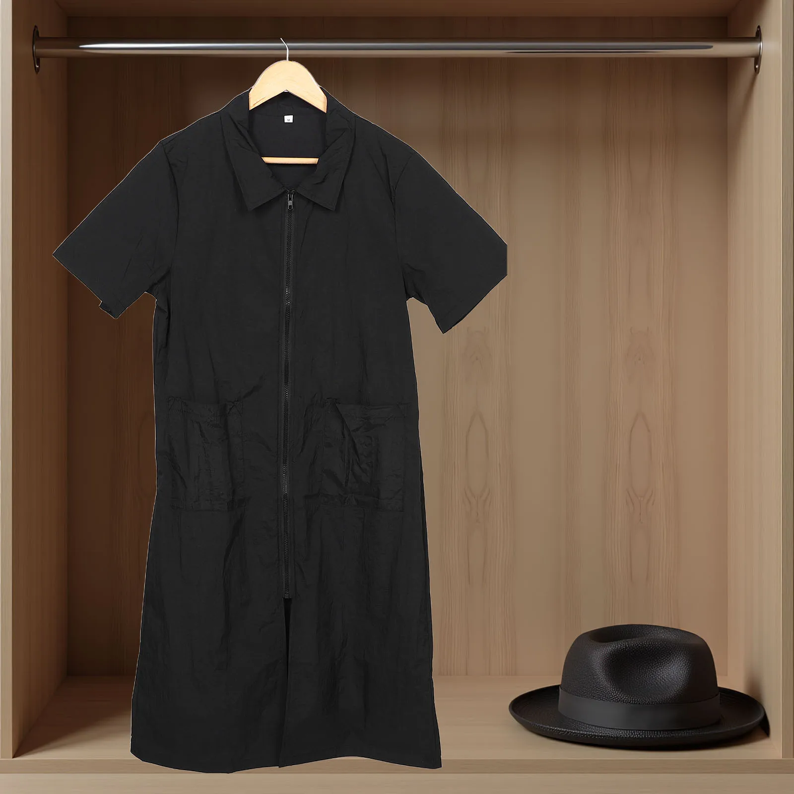 Grooming Smock for Dogs Cats Waterproof Oil Proof Anti Static Apron Half Sleeve Pet Grooming Salon Workwear Professional Barber