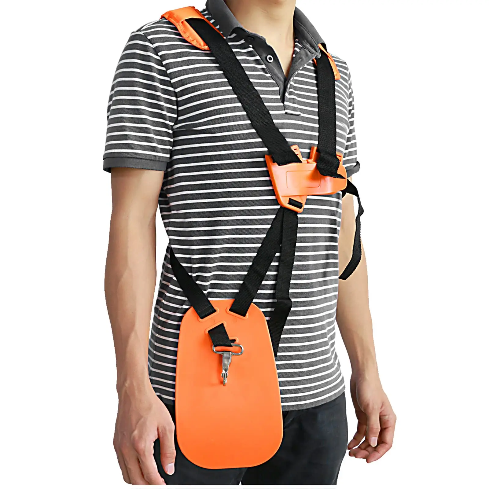 Weed Eater Strap Weed Wacker Comfort String Trimmer Strap Double Shoulder Strap, Brush Cutter Nylon Belt Weed Eater Harness ﻿