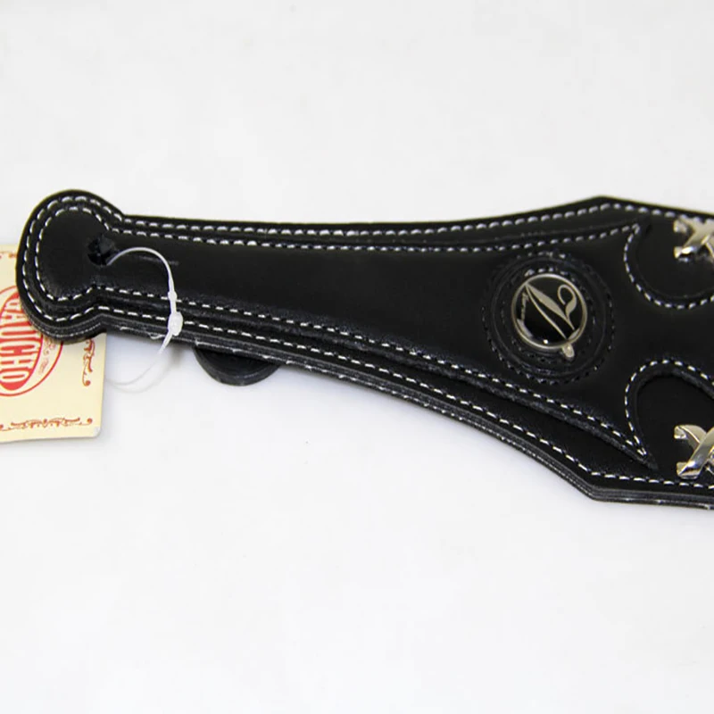 vorson leather guitar strap  electric bass strap  death metal rock Punk  guitar strap Genuine Leather