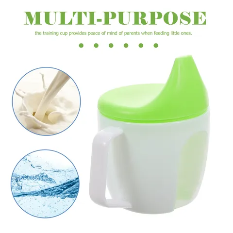 Поильник-непроливайка Sippy Duckbill Cup с ручкой и мерной шкалой для малышей, обучающая бутылочка для питья, чашка для кормления младенцев