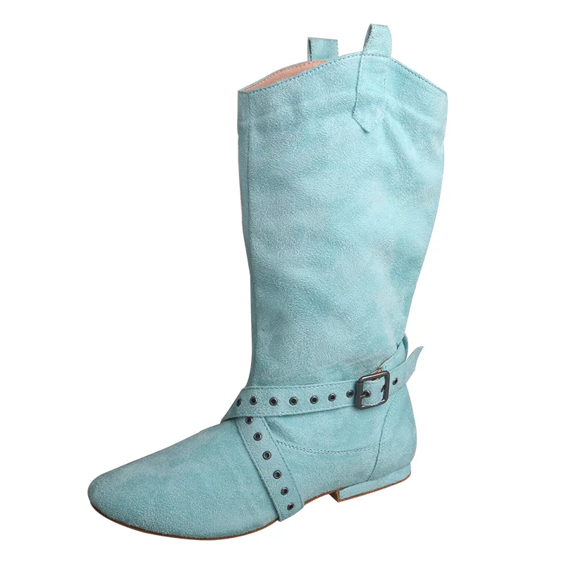 Chaussures de danse à talons et documents personnalisés pour dames, bottes longues, vert menthe, bottes d'échauffement de danse, semelle en daim souple avec fermeture éclair