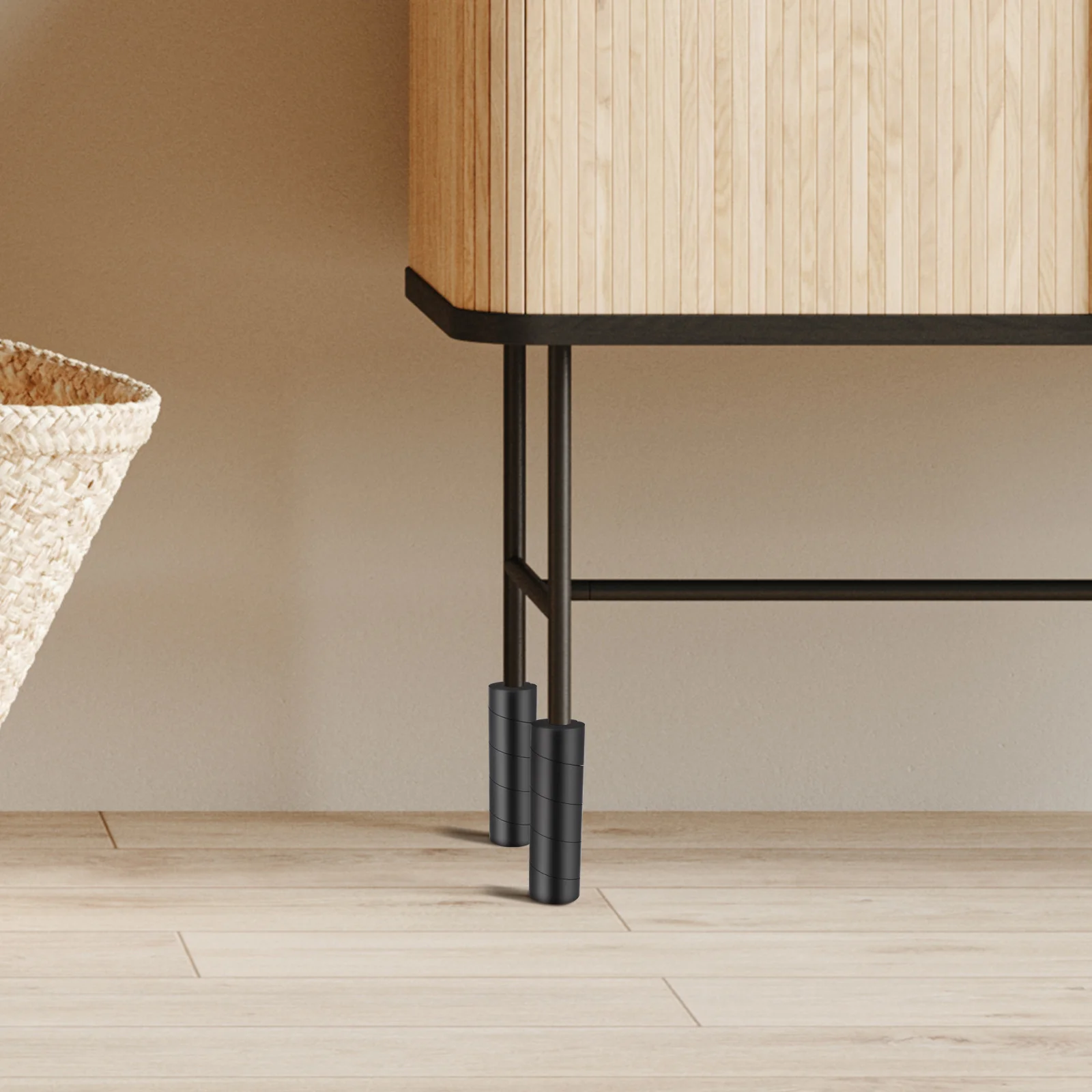 

4 pcs Bed Frame Toe Protectors Epdm Rubber Cushions For Furniture Legs Stub Prevention Durable Bed Leg Covers To Protect Toes