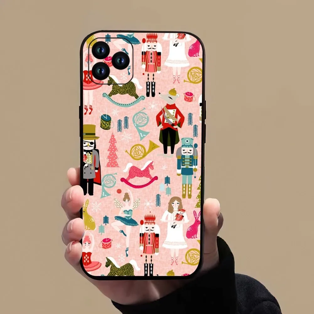 Nutcracker Phone Case For iPhone 11 12 13 14 15 Mini Pro XS Max X S Plus XR Shell