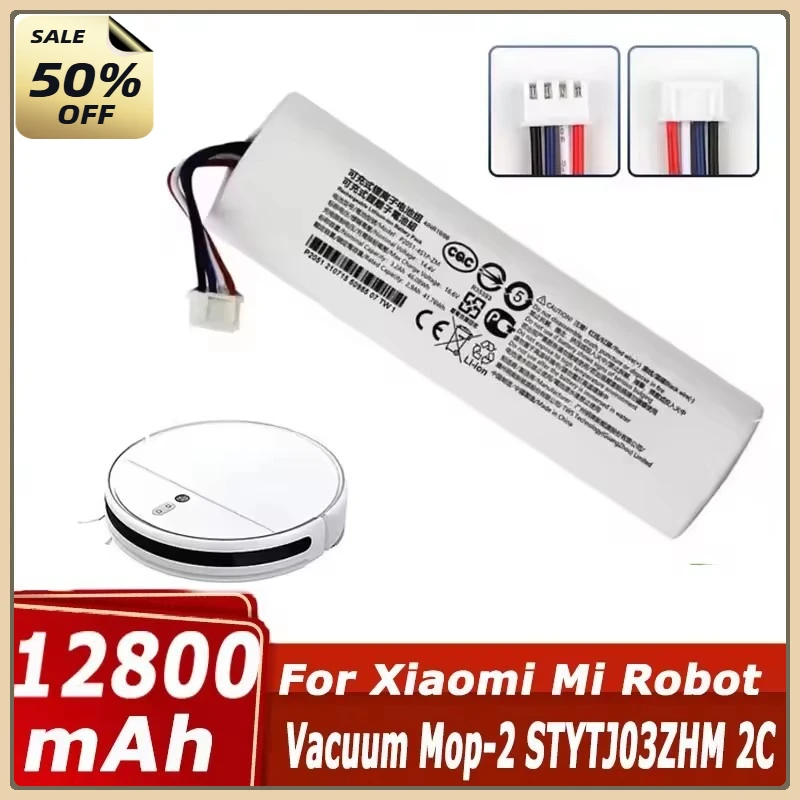 

14.4V 6800mAh Rechargeable Battery for Xiaomi Mijia Robot Vacuum STYTJ03ZHM 2C