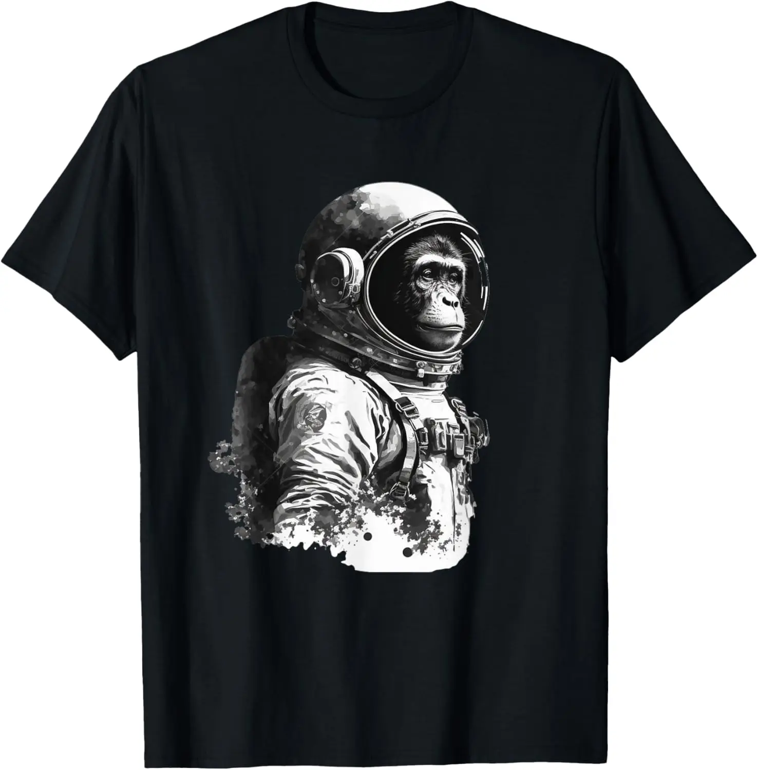 

space vintage travel astronaut monkey astronaut T-Shirt