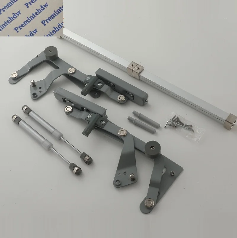 1Pc Buffered Cabinet Door Lift up Hinge Bracket Specical For Microwave Cupboard
