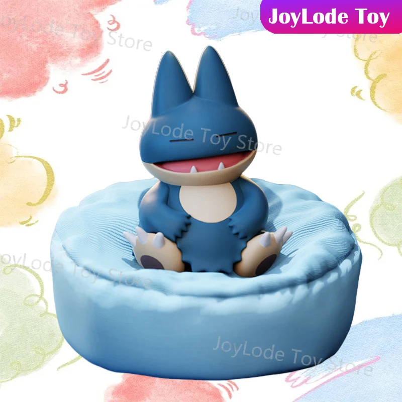 In Stock New BKM Anime Figures Leisure time Series Blind box Meowth Gonbe Charmander Figure Cute doll Collection Model Toys Gift