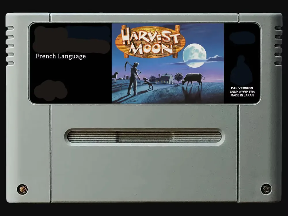 

16-битные игры ** Урожай Мун (французская версия!! Французский язык!! )