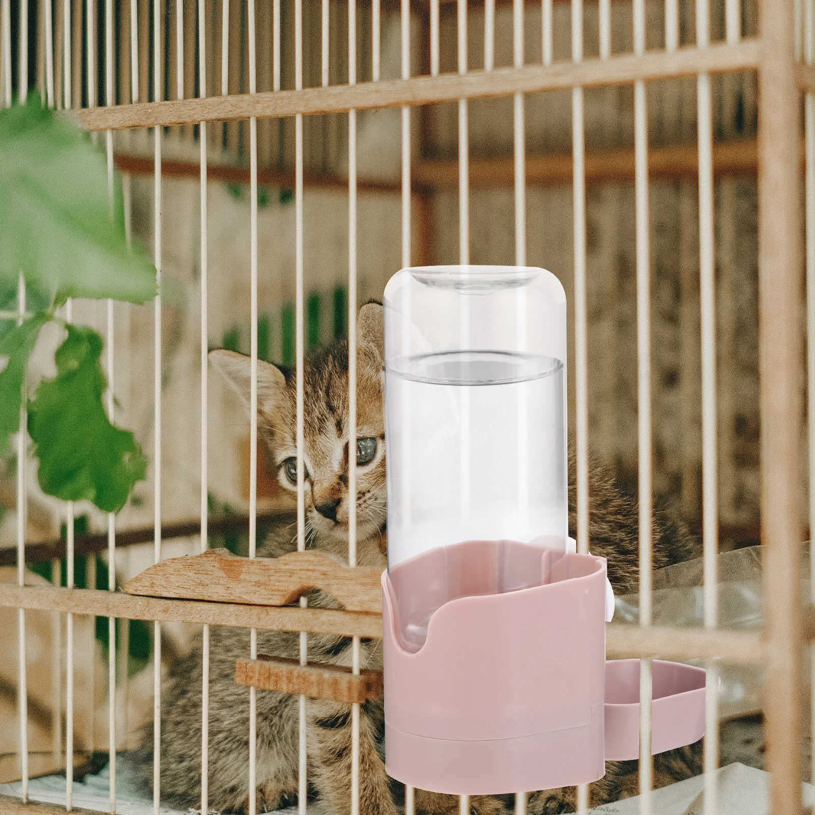 

Automatic Drinking Fountain Water Refiller Dog Cage Dogs Abs Dispensers for Animals
