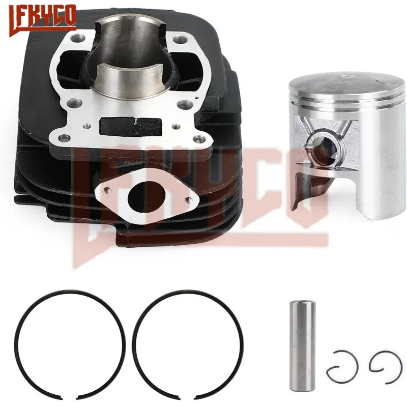 

Motorcycle Cylinder 64mm Bore Pin 16mm 2stroke Piston Cylinder Gasket Top End Kit for Suzuki TS 185 TS185 TS185C 185CC 1978-1981