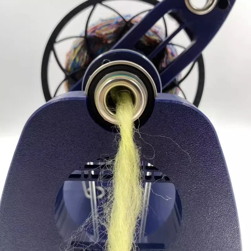 

2026 Jiangnan Version of Large Spinning Wheel Electric Spinning Machine Plant Fiber Pet Hair Hand Spinning Art Thread