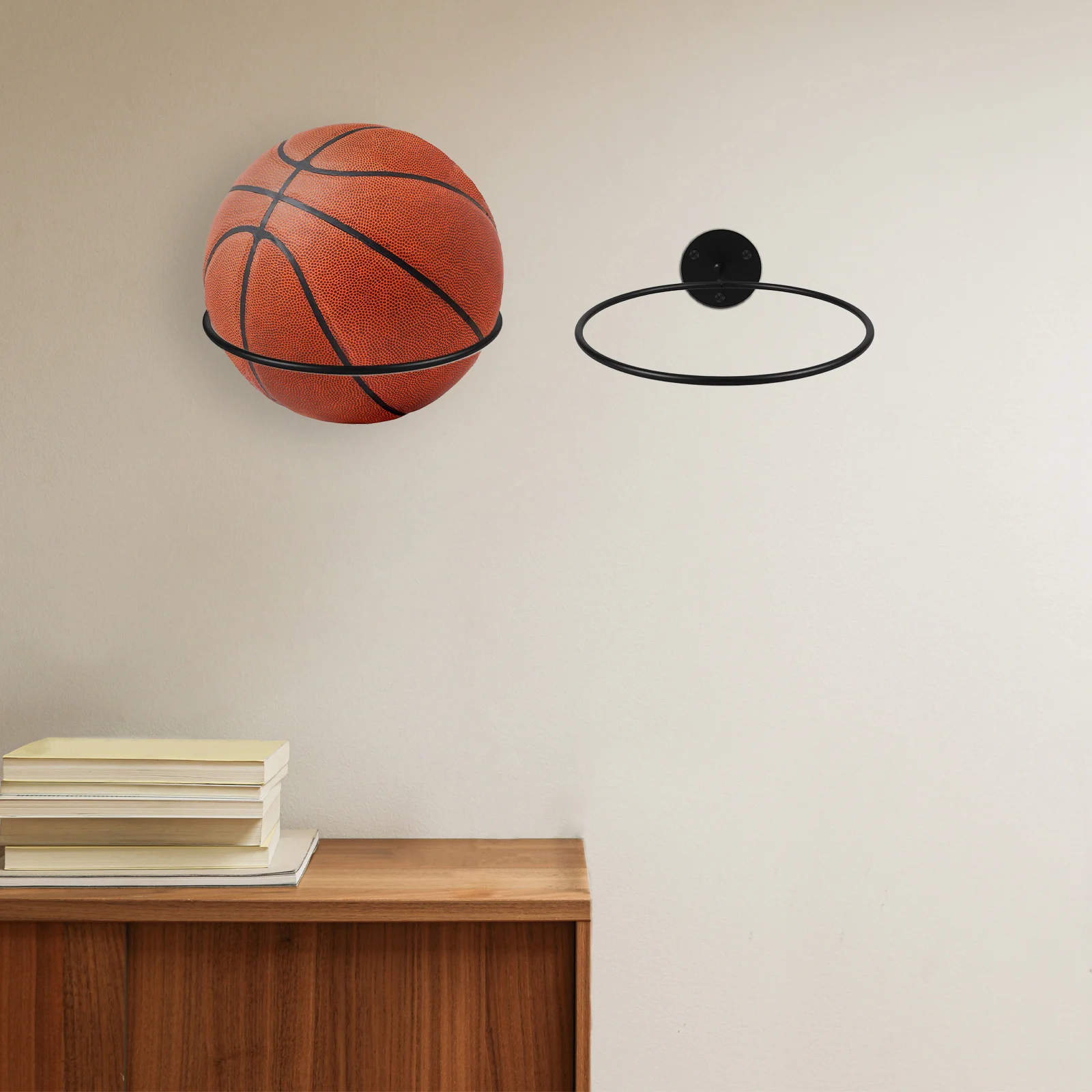 

Ball Rack Basketball Display Holder Football Storage Racks Balls Supporting Holders Shop Soccer