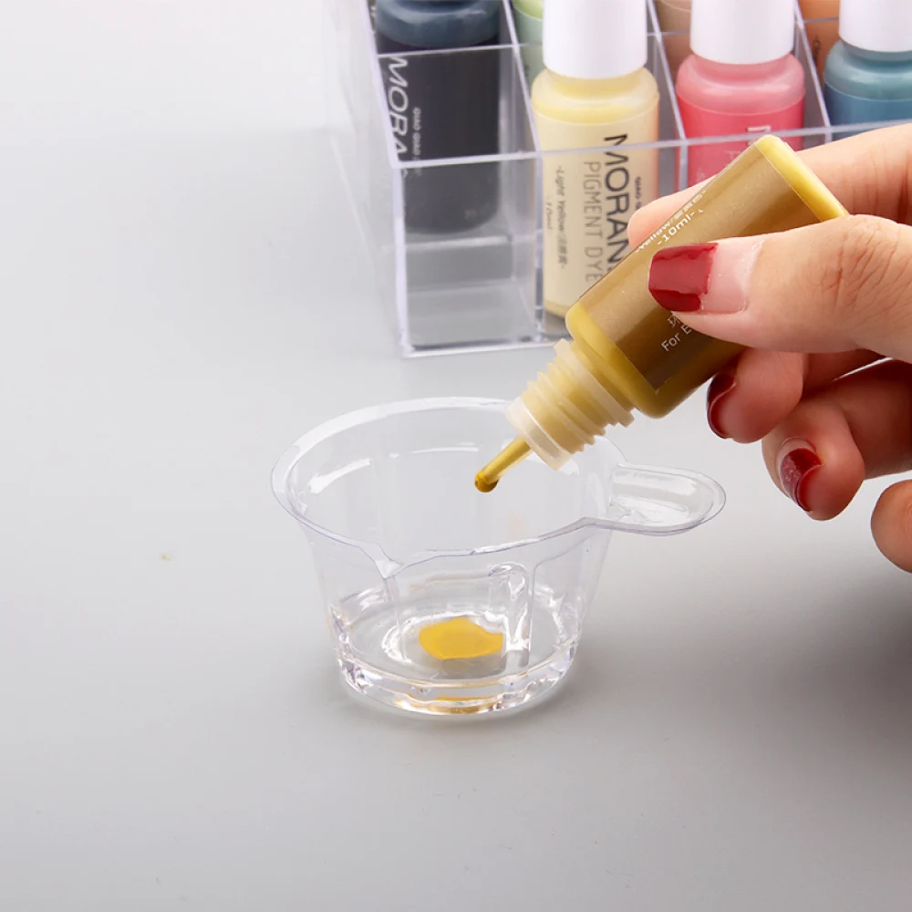 Silicone world 10ML 24 Colors Resin Pigments DIY UV Epoxy Resin Crafts Morandi Dye Ink Colorant Jewelry Making Supplies Tools