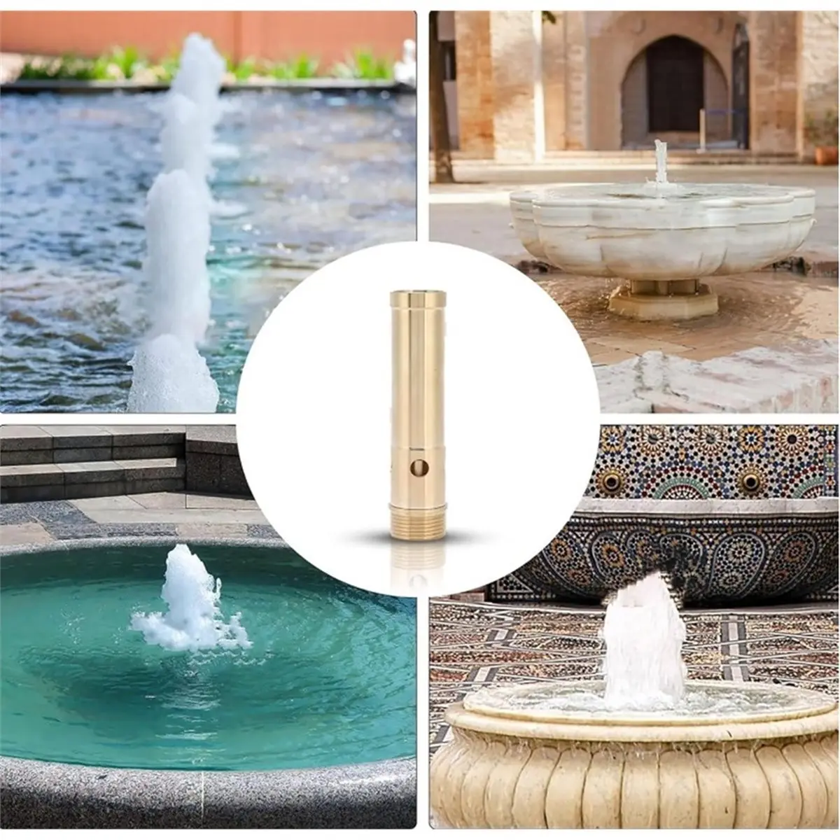 Spring Bubbling Fountain Nozzles 1