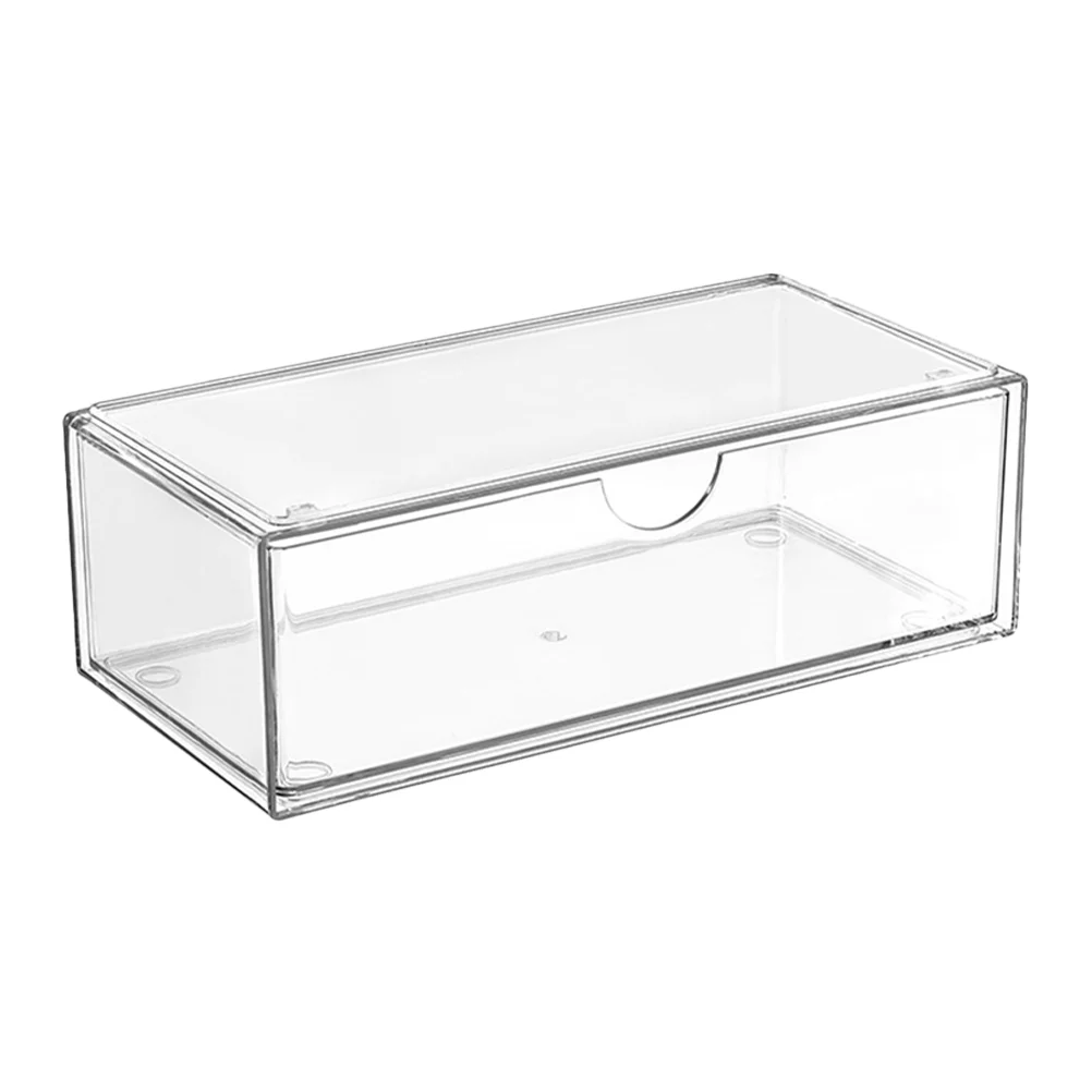 Transparent Stackable Drawer Sunglasses ganizer Storage Box Eyewear Display Case Jewelry Cosmetics Holder Sturdy Lightweight